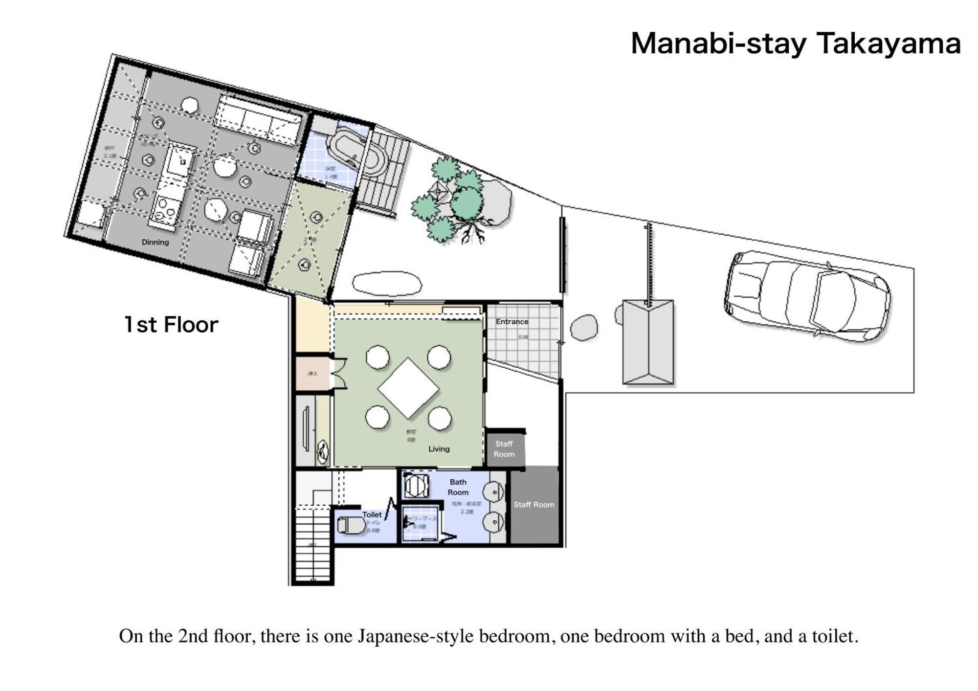 Manabi-Stay Takayama モダンな蔵ダイニングと半露天風呂付き古民家一棟貸切ホテル Экстерьер фото